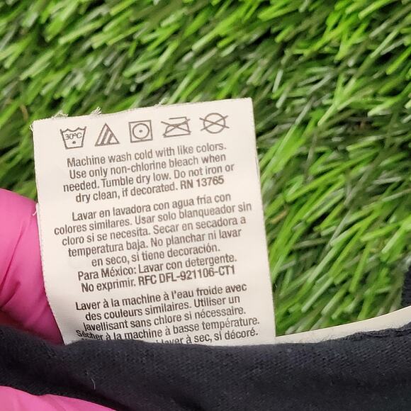 Vintage DARE Anti-Drug Shirt Small 17x25 Black USA-Flag - Picture 6 of 13